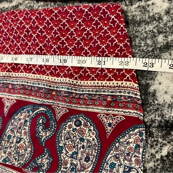 Lucky Brand Rayon Multicolor Long Sleeve Blouse - Picture 11 of 14